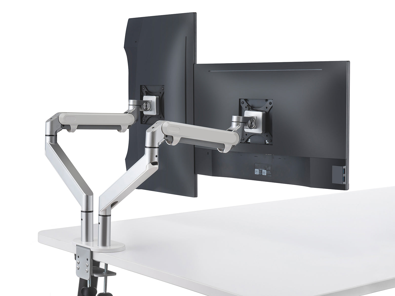 Flex Dual Monitor Arm with Laptop Tray- Gas Spring
VORII